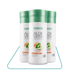 Питний гель для нормалізації травлення та очищення організму  Алое Вера зі смаком Персика Aloe Vera Peach Flavour набір з 3 шт. LR Lifetakt (разом дешевше) 1000 мл х 3 шт