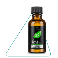 Олія для обличчя та бороди 2в1 LR Aloe Vera 30 мл