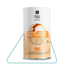 Розчинний коктейль для контролю ваги зі смаком карамелі Tasty Caramel LR Figu Active (496 г)