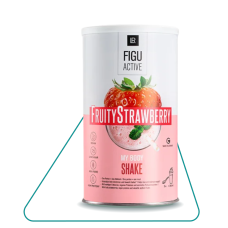 Розчинний коктейль для контролю ваги зі смаком полуниці Fruity Strawberry LR Figu Active (496 г)