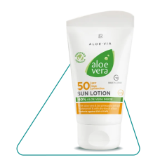 Сонцезахисний лосьйон SPF 50 LR Aloe Vera 75 мл